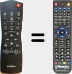 Replacement remote control for RC28242501 (313922883610)