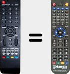 Replacement remote control for QLE32G90