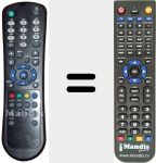 Replacement remote control for RC 13