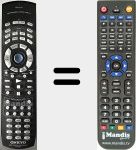 Replacement remote control for RC-460M (24140460)