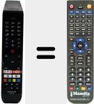 Replacement remote control for RC-A3 43140