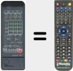 Replacement remote control for RC-AN