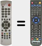 Replacement remote control for RC902