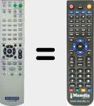 Replacement remote control for RM-AAU 006 (147969211)