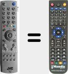 Replacement remote control for RM-C1816S