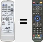Replacement remote control for RM-SHR006E