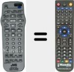 Replacement remote control for RMSXV070A