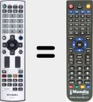 Replacement remote control for RC005 (RP5132RE)