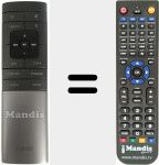 Replacement remote control for S2000MKIII