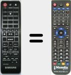 Replacement remote control for AH59-02694B