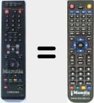 Replacement remote control for AK5900084L