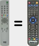 Replacement remote control for RM947 (147861421)