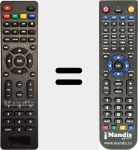 Replacement remote control for HD1200Mini
