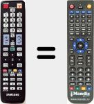 Replacement remote control for TM 1060 (BN5901036A)
