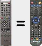 Replacement remote control for JXPTA