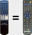 Replacement remote control for RM-D320 (146731611)