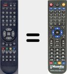 Replacement remote control for Sweex002