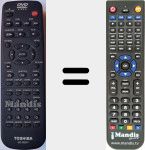 Replacement remote control for SE-R0047 (79078066)
