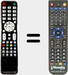 Replacement remote control for XYR-08