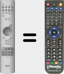 Replacement remote control for CR-340
