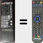 Replacement remote control for AV-8