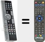 Replacement remote control for 40029057