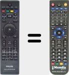 Replacement remote control for RC2084403/01 (313922851651)