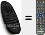 Replacement remote control for 996510037995