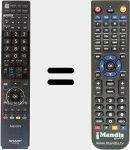 Replacement remote control for GB012WJSA (RRMCGB012WJSA)