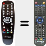 Replacement remote control for 060312