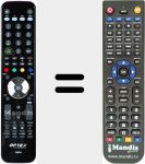 Replacement remote control for 709976