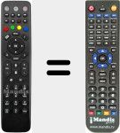 Replacement remote control for A140-2