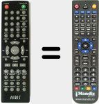 Replacement remote control for LW210