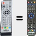 Replacement remote control for RC-HDMI