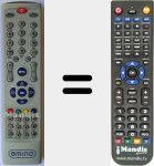 Replacement remote control for TZ-RC43B-48