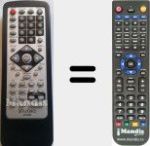 Replacement remote control for XS360C