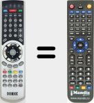 Replacement remote control for DOOM001
