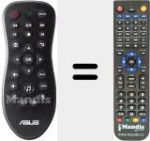 Replacement remote control for HDPR1