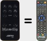 Replacement remote control for P404