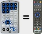 Replacement remote control for RC-M42E1