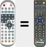 Replacement remote control for LW277S