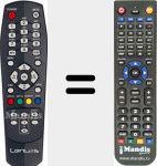 Replacement remote control for Lenuss003