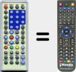 Replacement remote control for MF51002