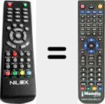 Replacement remote control for REMCON200