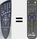 Replacement remote control for 262584961