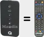 Replacement remote control for QA7440