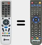 Replacement remote control for RC047