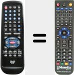 Replacement remote control for RMC-V300