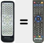 Replacement remote control for BF-9000 G