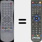 Replacement remote control for RC1123909
